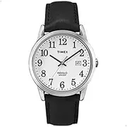 [Timex] Men's Easy Reader Day-Date Expansion Band Watch