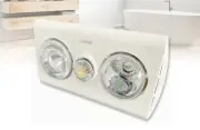 Ventair 3 In 1 KLEIN Bathroom Heater Lamp Light & Exhaust Fan -H2W- FREE POSTAGE