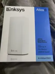Linksys Atlas 6 Dual-Band MX2001 Wi-Fi 6 Mesh System - White