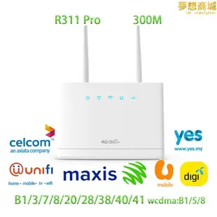 4G WIFI Router 4G插卡無線路由器R311 LTE CPE Mobile Hotspot