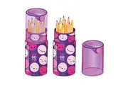 GoGoPo 12 Pencils in Tube Colour Pencils Art Craft Case Sharpener Gift