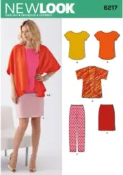 Simplicity Creative Patterns New Look 6217 Misses' Separates, A...