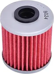 Motorcycle Oil Filter for KX250 F KX252 KX250 AKF KX250 CMF KX250X KX450 for FL125 RM-Z250 UK110 RMX450 RM-Z450(1pc red)