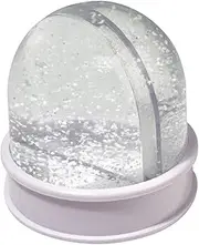 RAYHER Hobby 5615600 Photo Snow Globe, Snow Ball for Pictures in The Size of 7 x 6.3 cm