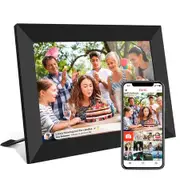 Smart WiFi Digital Photo Frame,10.1 Inch IPS LCD Touch Screen,Auto-Rotate Portrait and Landscape,32GB Memory