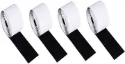 HOODANCOS 4Rolls Adhesive Hook Loop Tape Strips for Guitar Effects Pedal Installation Easy to Use Mounting Tape for Secure Fixation Durable Reliable