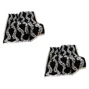 SOGA 2X 130x170cm Retro Vine Pattern Throw Blanket