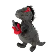 Fringe Studio Rocker Rex Dinosaur Interactive Play Plush Dog Squeaker Toy XL