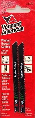 Vermont American 30029 U Shank 3-5/8-Inch 8TPI High Carbon Steel Jigsaw Blades
