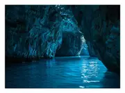 Blue Grotto Capri Canvas Print