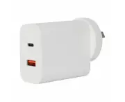 USB-C and USB-A 2 Wall Charger - Anko