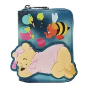 Winnie The Pooh Faux Leather Heffadreams Zip Around Purse Mini Wallet 6x4in