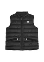 Moncler Kids Gui Quilted Shell Gilet (12-14 Years) - Black 12 years