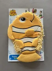 Clownfish Fuzzy Bath Mitt, Thick Microfiber & Super Soft On Skin, New In Package
