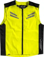 Rusty Stitches Stewart, safety vest , color: Neon-Yellow/Black , size: 4xl