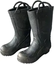 Generic 1:6 Scale Firefighter Boot Model, Pretend Play Toy with Easy Handles, Simulation for 12-inch Action Figures,