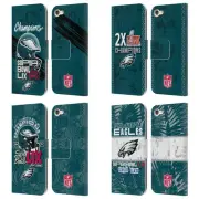 NFL 2025 SUPER BOWL LIX CHAMPIONS LEATHER BOOK CASE FOR APPLE iPOD TOUCH MP3