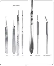 2 BRAND NEW ASSORTED SCALPEL KNIFE HANDLES SURGICAL VETERINARY INSTRUMENTS