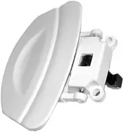 [Recamania] Washing machine door handle assembly for Baumatic/Fagor/Fui/Sarena, white