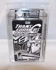 Transformers 2002 AFA 80 Wonderfest Exclusive Takara SCF Convoy Set MISB