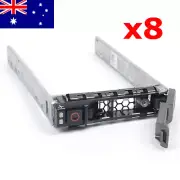 8X 2.5" G176J SAS SATA HDD Tray Caddy for Dell PowerEdge R610 R710 R720XD R730XD