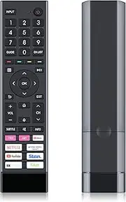 ERF3G80H Replace Voice Remote for Hisense Android Smart TV U7G Series TV 55U7G 65U7G 75U7G 85U7G A7G Series TV 75A7G 85A7G 55U7HAU 43A7G 50A7G 55A7G 65A7G 85U7HAU 98U7HAU 65U7HAU 75U7HAU