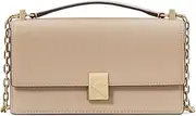 [Kate Spade New York] Deco Pebbled Leather Mini Flap Chain Crossbody