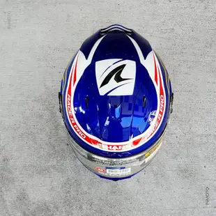 伊摩多※出清特惠S M 法國SHARK RACE-R PRO 頂級全罩安全帽 MILES BRY 。藍紅黃 賽道