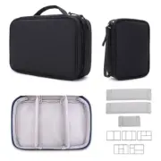 Portable Electronics Travel Organizer Digital Storage Bag USB Cable Case Gadget