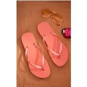 Rose Havaianas Slim Flatform Flip Flops, Rose