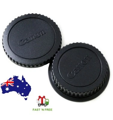 Canon Rear Lens cap + Camera body cap Cover DSLR SLR EOS EFEF-S Series Camera