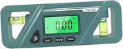 Gatuida Angle Gauge Digital Level Box 90° Protractor Magnetic Inclinometer Precision Measuring Device