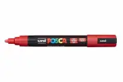 Uni-Ball 152736000 Posca PC-5M Medium Bullet Tip Marker - Red