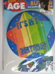 D.I.Y. - CUSTOMIZABLE BUTTON/MACARON - ADD AN AGE