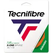 Tecnifibre X-One Biphase Squash String 10 Meter Set - Orange