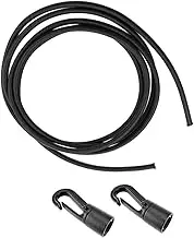 Vaguelly Outdoor Elastic Bungee Cord with Hooks Shock Cord for Tent Canopy and Luggage Binding Durable High Elasticity Multipurpose Cord for Camping and Cargo Fixing