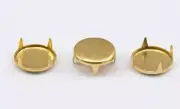 Size 12 Gold Spot Nailhead 4 Prongs Non Rusting - 300 PCS
