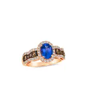 Le Vian Blueberry Tanzanite 14K Rose Gold 1.68 ct. tw. Diamond & Tanzanite Ring