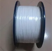 VJSUWI Fiber Optic Cable 0.9mm Compact G652D 9/125um SM White for Fiber Pigtail FTTH Single Mode 1km/Roll(G652D)