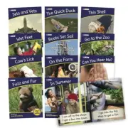 12 Decodable Readers Set 2 Phase 3 - Phonics - Non Fiction Books - By Beanstalk