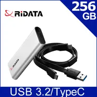 在飛比找PChome24h購物優惠-RIDATA RV01 256GB 外接式SSD
