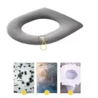 Accessories with Handle Warmer Pad Toilet Seat Cover Closestool Mat Cushion
