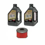Kawasaki KFX450R 2008-2013 Maxima Semi Synthetic Oil Change HiFlo Filter Tune Up