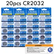 20x CR2032 3V LITHIUM CELL Button BATTERY 2032 Batteries Car Key Toy AU