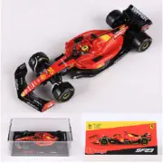 BBURAGO 1:43 SF23 2023 FERRARI Monza F1 #16 Charles Leclerc Model CAR w/ Helmet