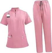 [APLVFFZH] Professional Scrub Set for Pet Groomers And Beauty Professionals