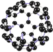 iplusmile 1set Molecular Structure Model Educational Science Plaything for Classroom Lab Use Accurate Representation of Carbon Molecule Components Learning Resource