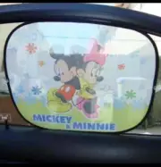 Micky mouse CAR SIDE WINDOW SUN SHADE SHADE SANRIO AUTO ACCESSORY 2PC SET