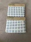 2 New Esprit Queen Sheet Sets, Flat & Fitted 100% Comb Cotton Percale 200 Thread