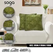 SOGA X2 50cm Throw Pillow Premium Soft Polyester Fiber and Cotton Cushion